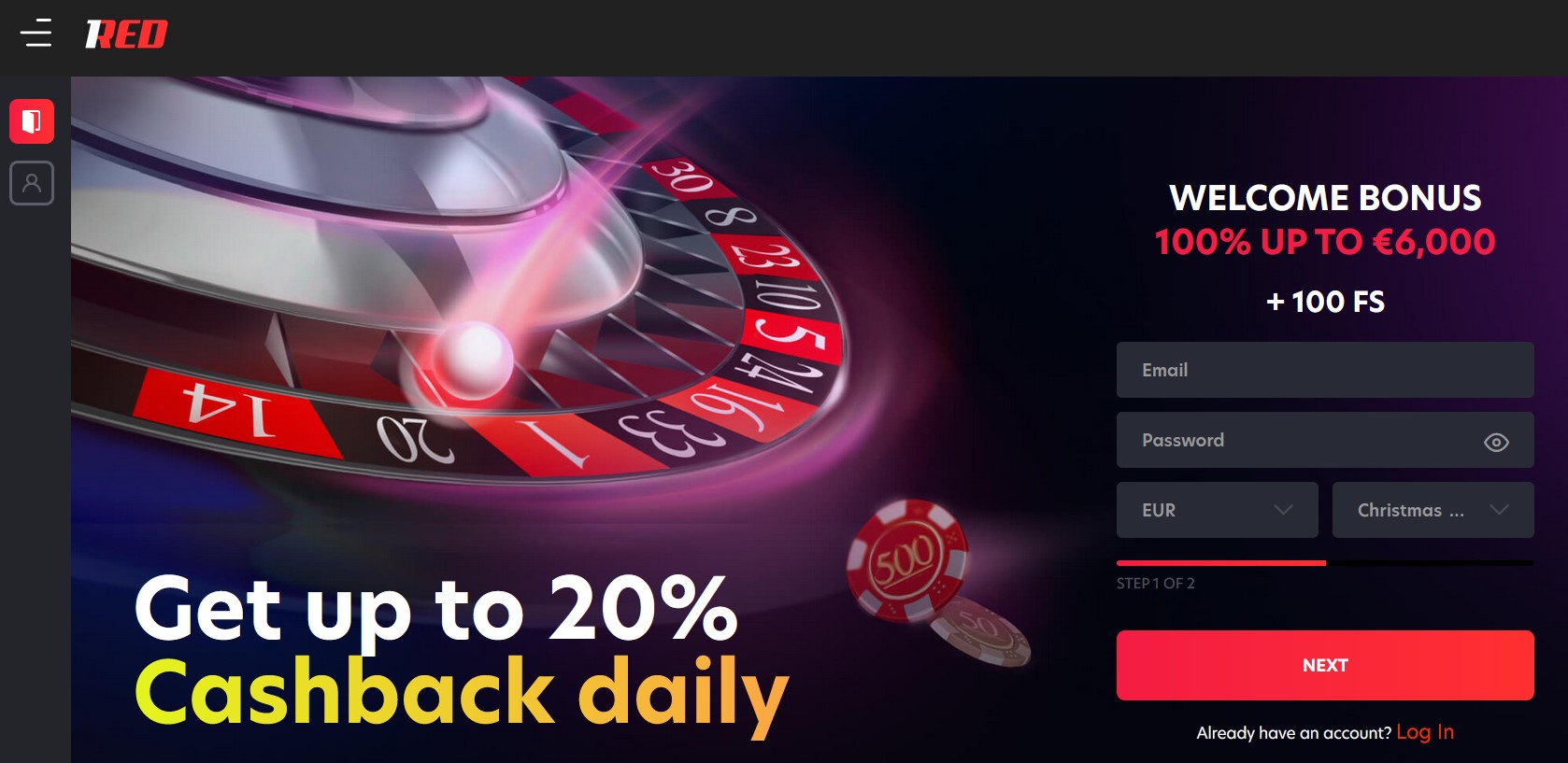 1red Freespins
