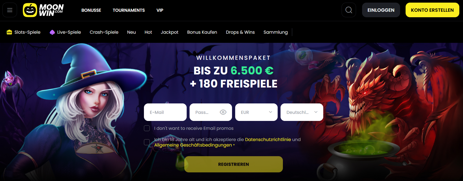 Moonwin Freespins