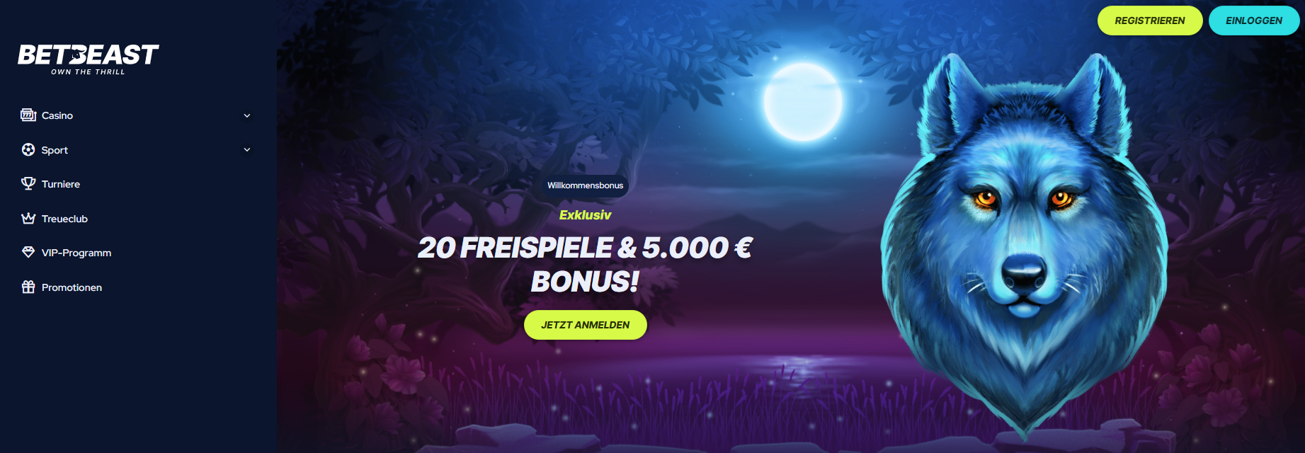 Betbeast Freespins