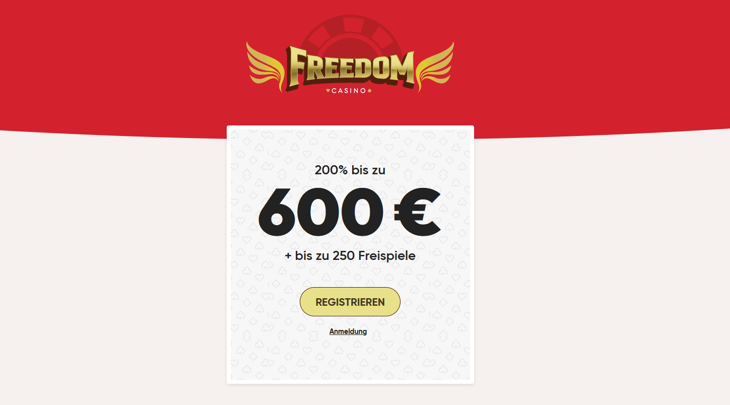 Freedomcasino Freespins