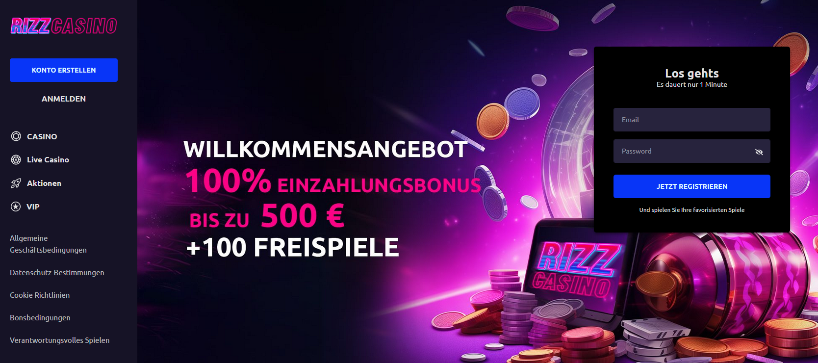 Rizzcasino Freespins