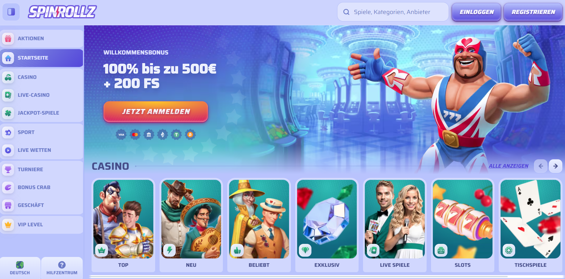 Spinrollz Freespins