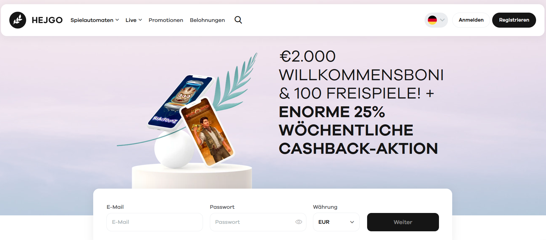 Hejgo Freespins