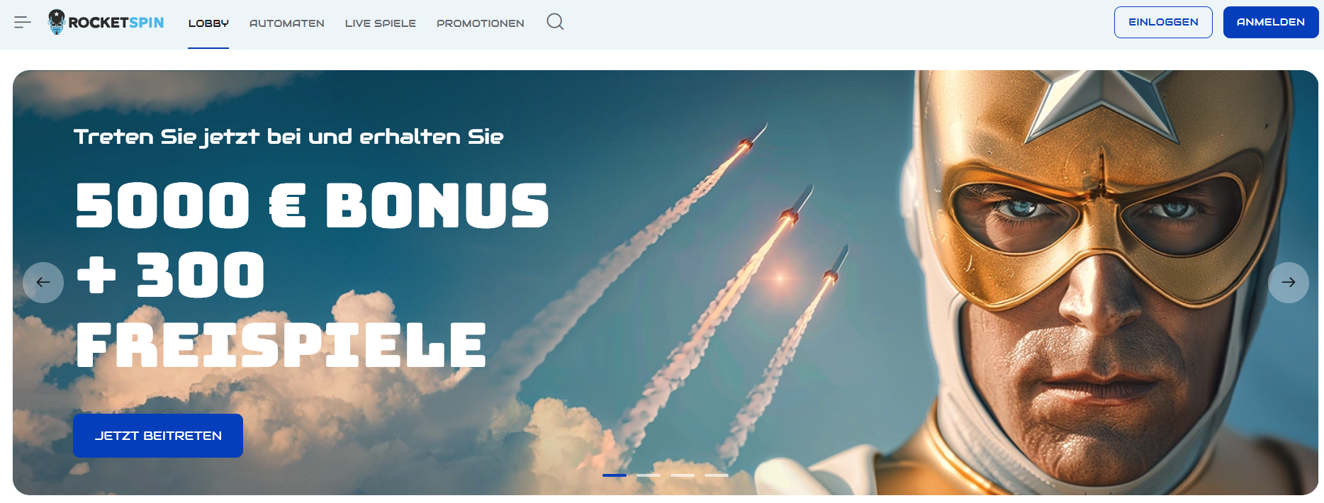 Rocketspin Freespins