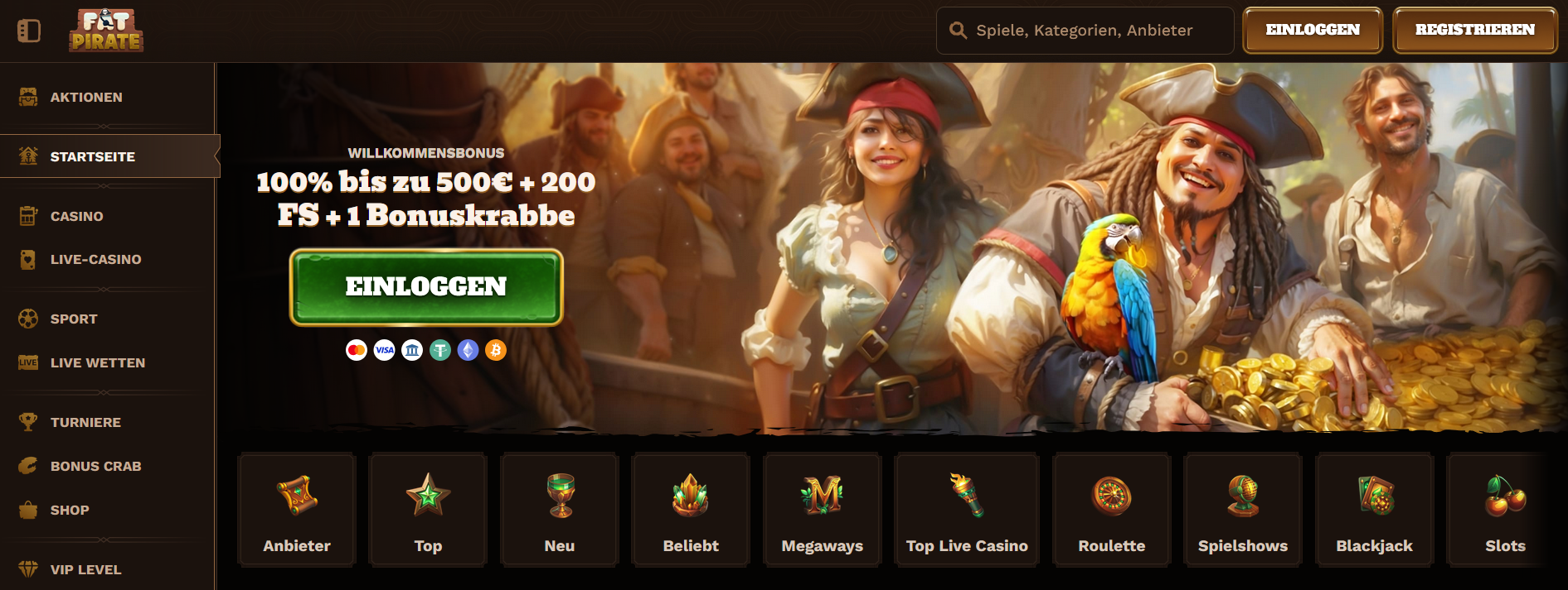 Fatpirate Freespins