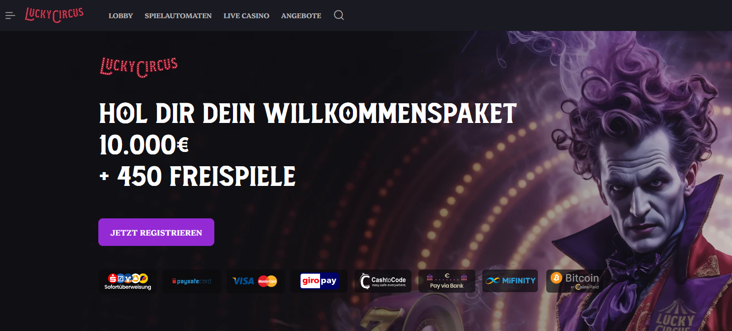 Luckycircus Freespins