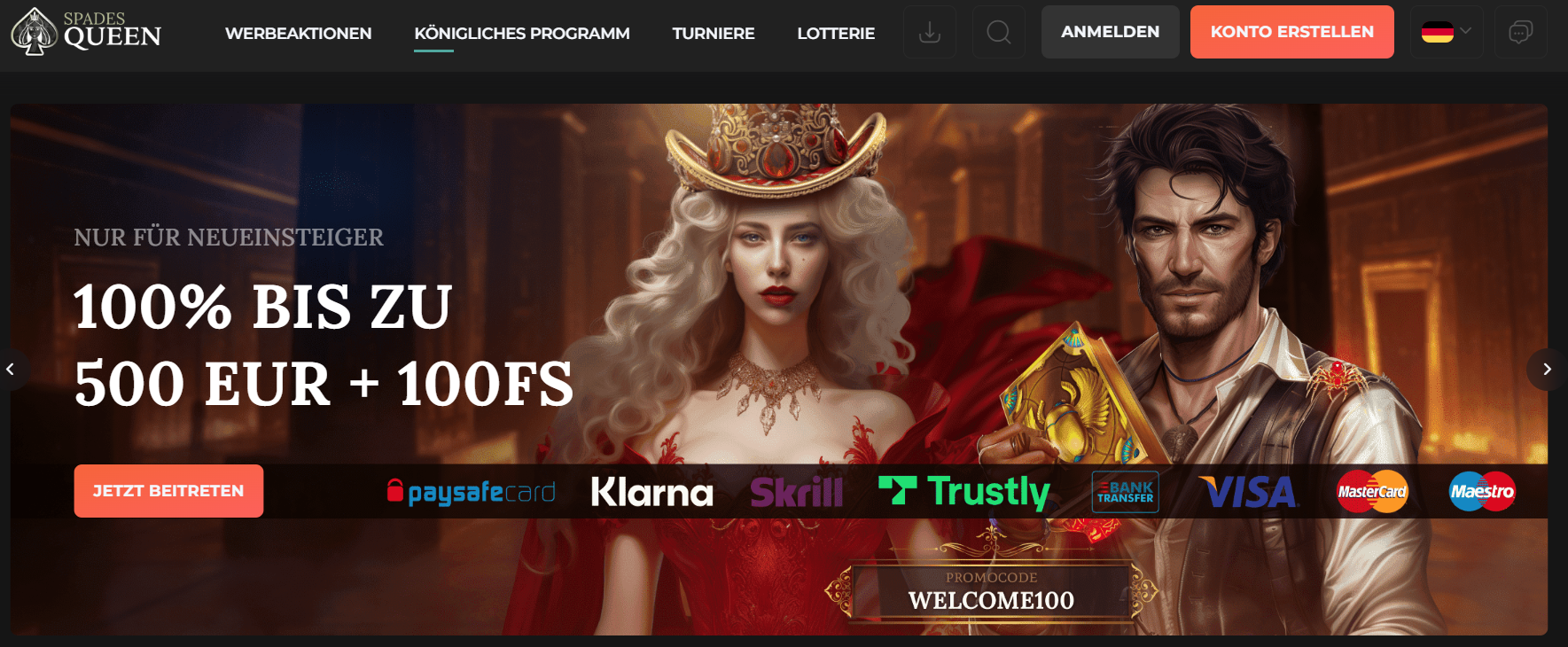 Spadesqueen Freespins