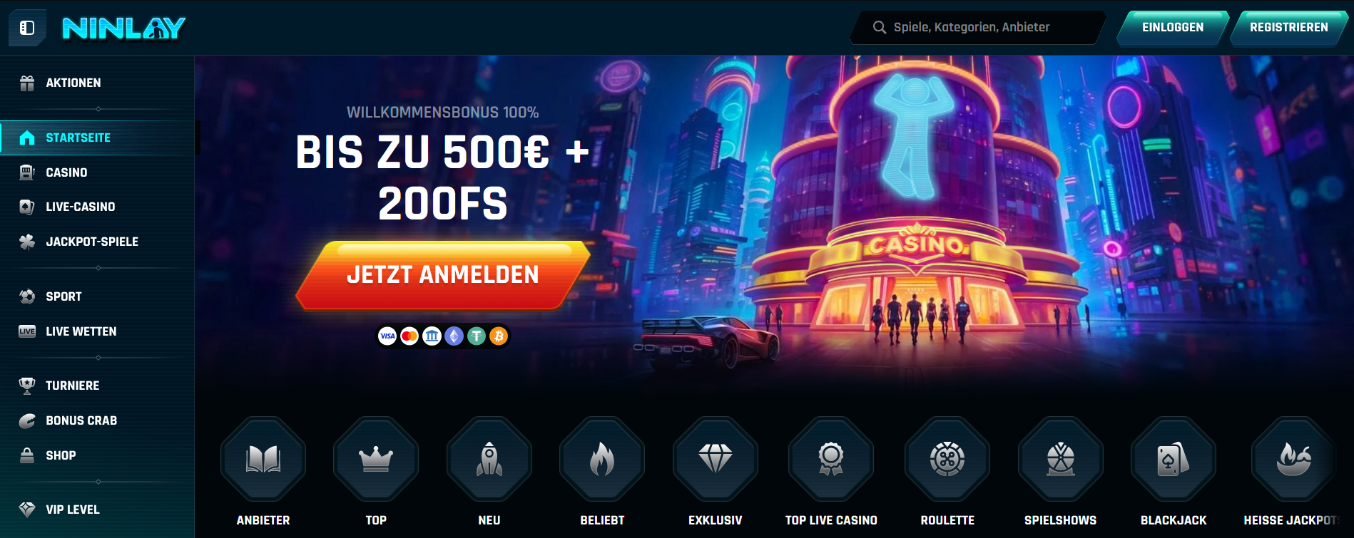 Ninlay Freespins