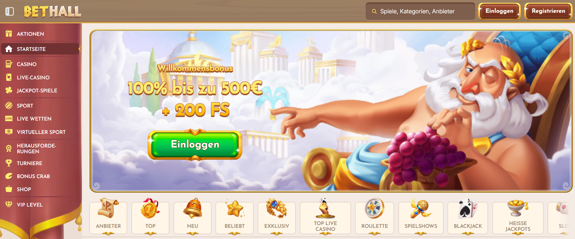 Bethall Freespins