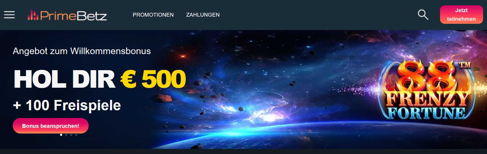 Primebetz Freespins