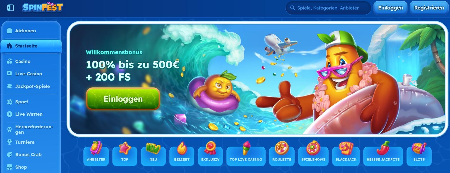 Spinfest Freespins