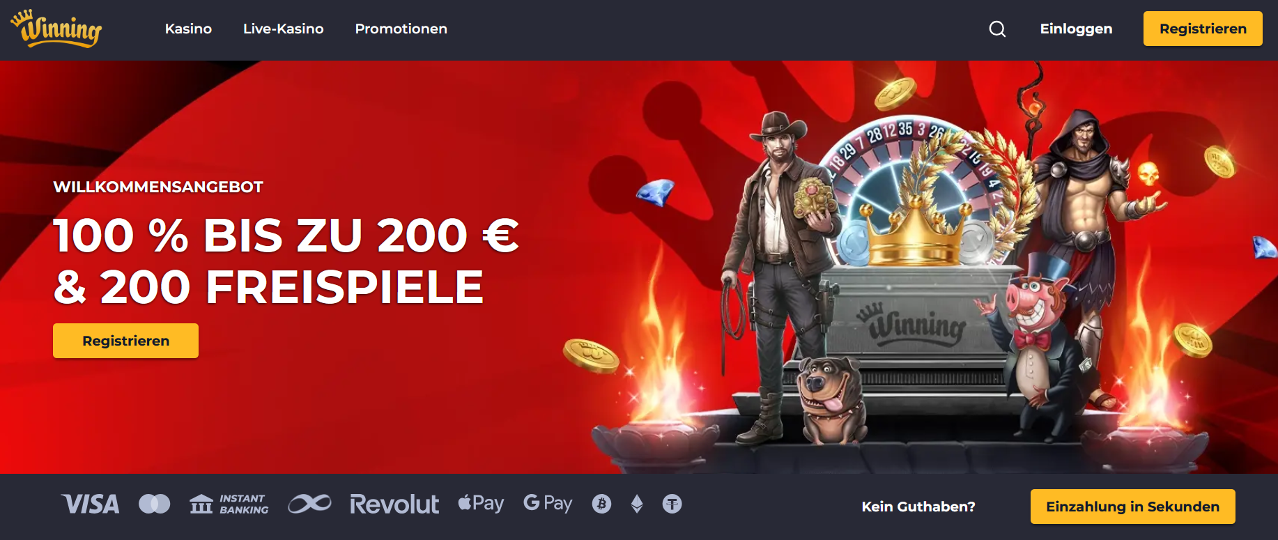 Winningio Freespins