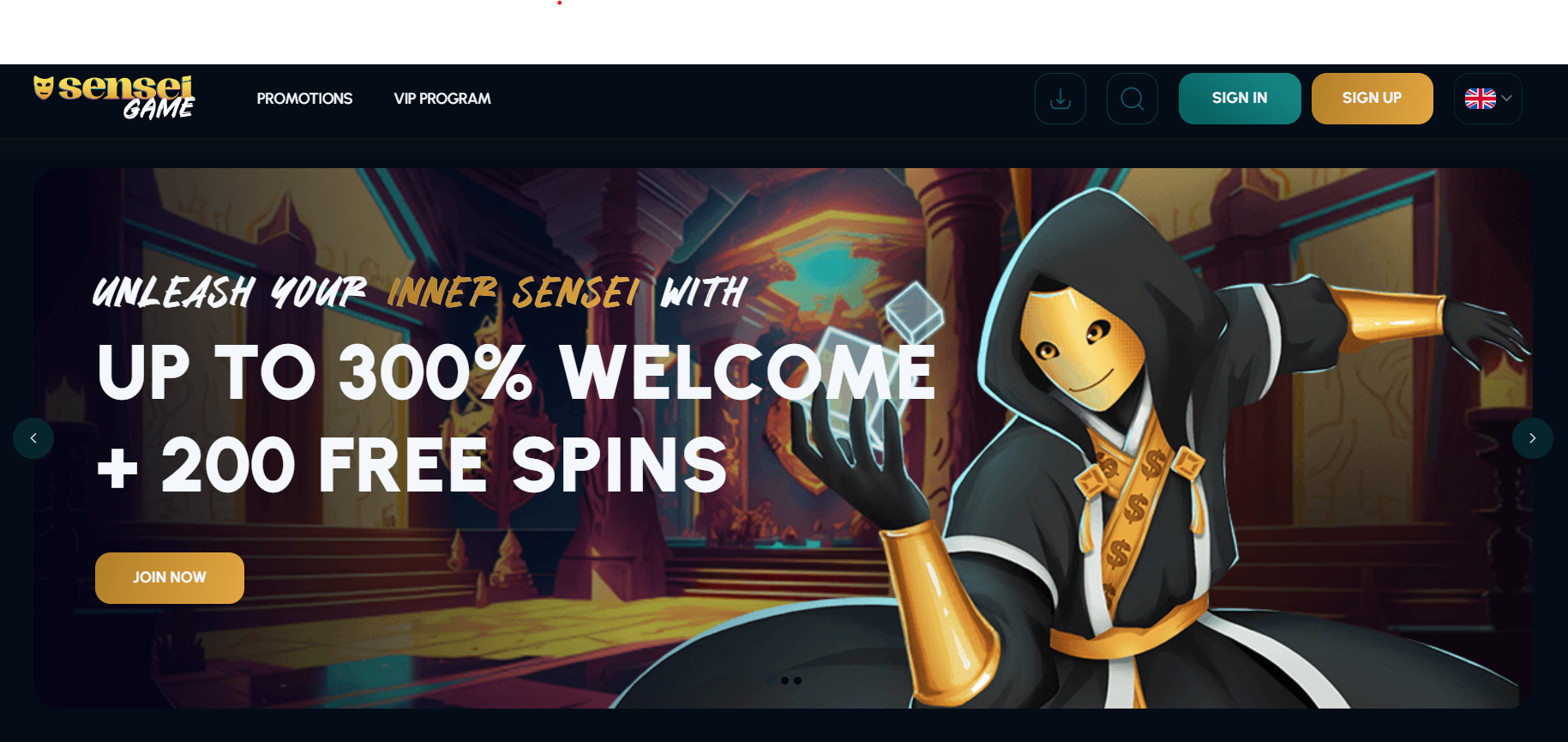 Senseigame Freespins