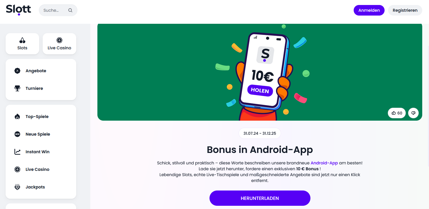 Slott Freespins