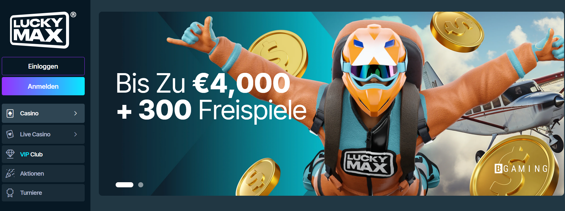 Luckymax Freespins