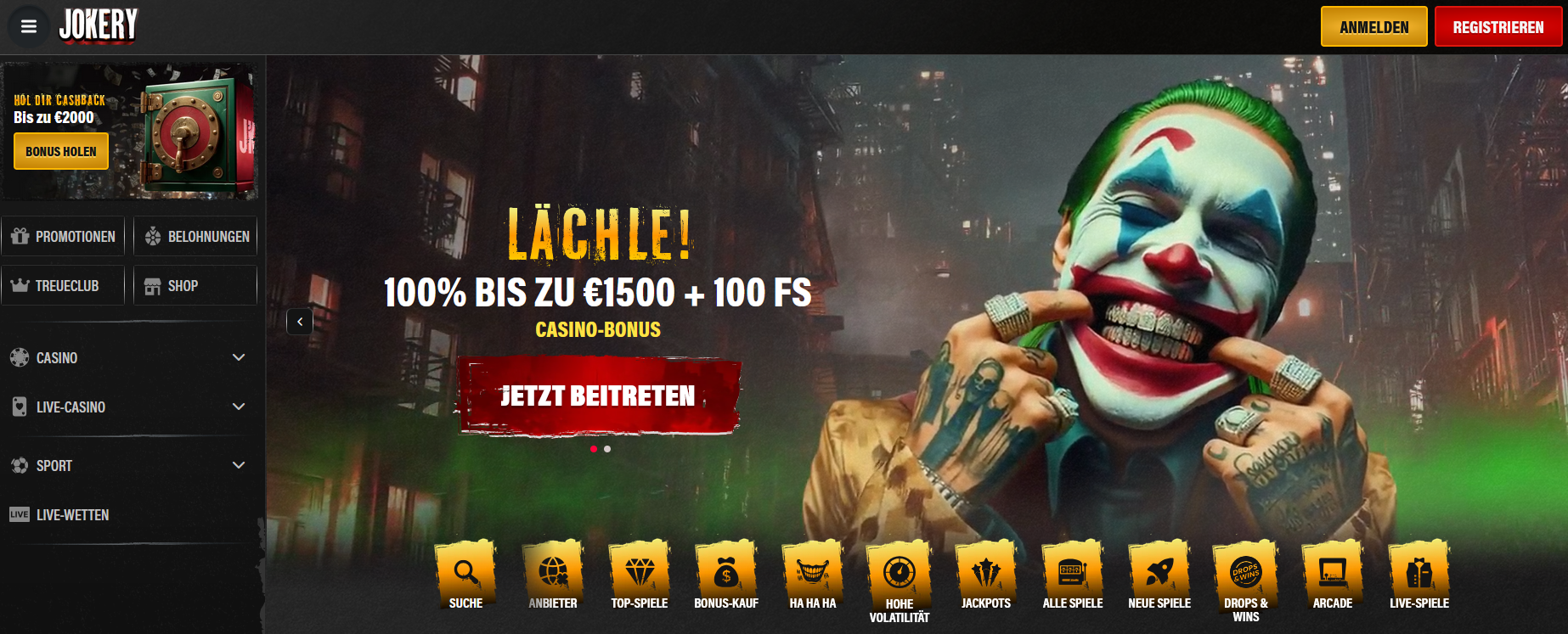 Jokery Freespins
