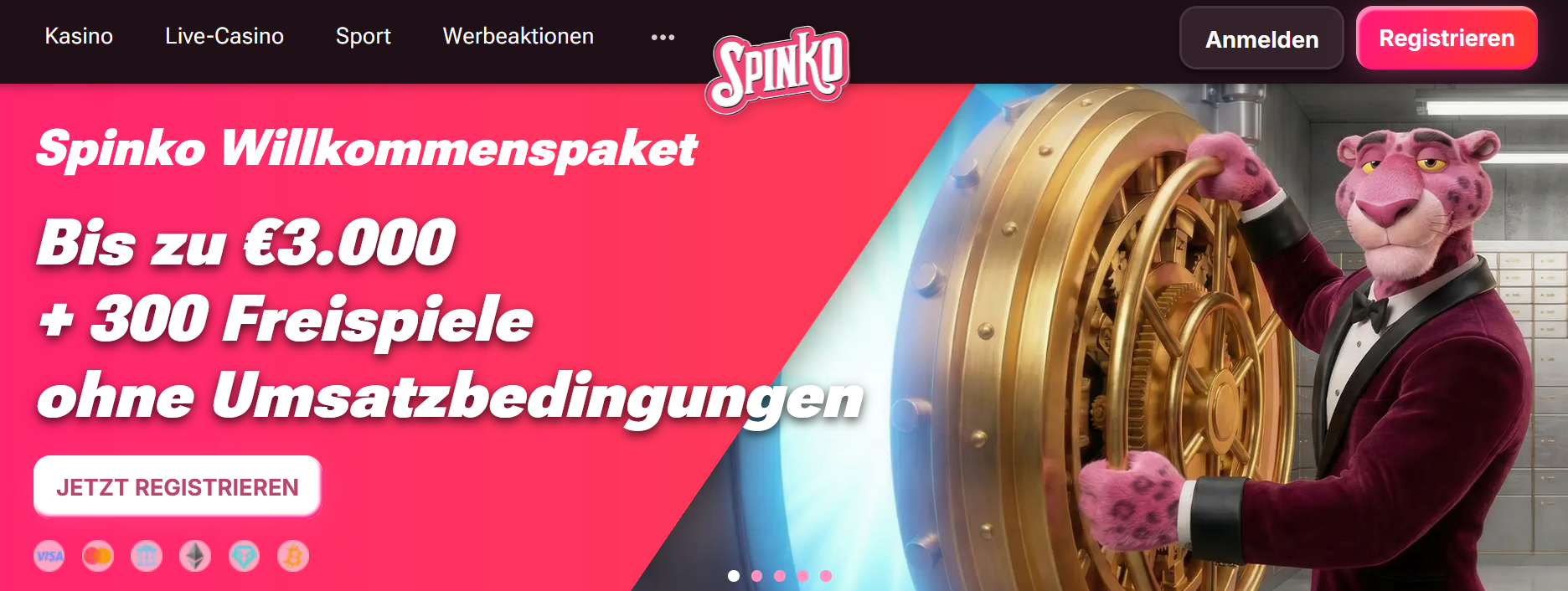 Spinko umsatzfreie Freespins Spinko umsatzfreie Freespins