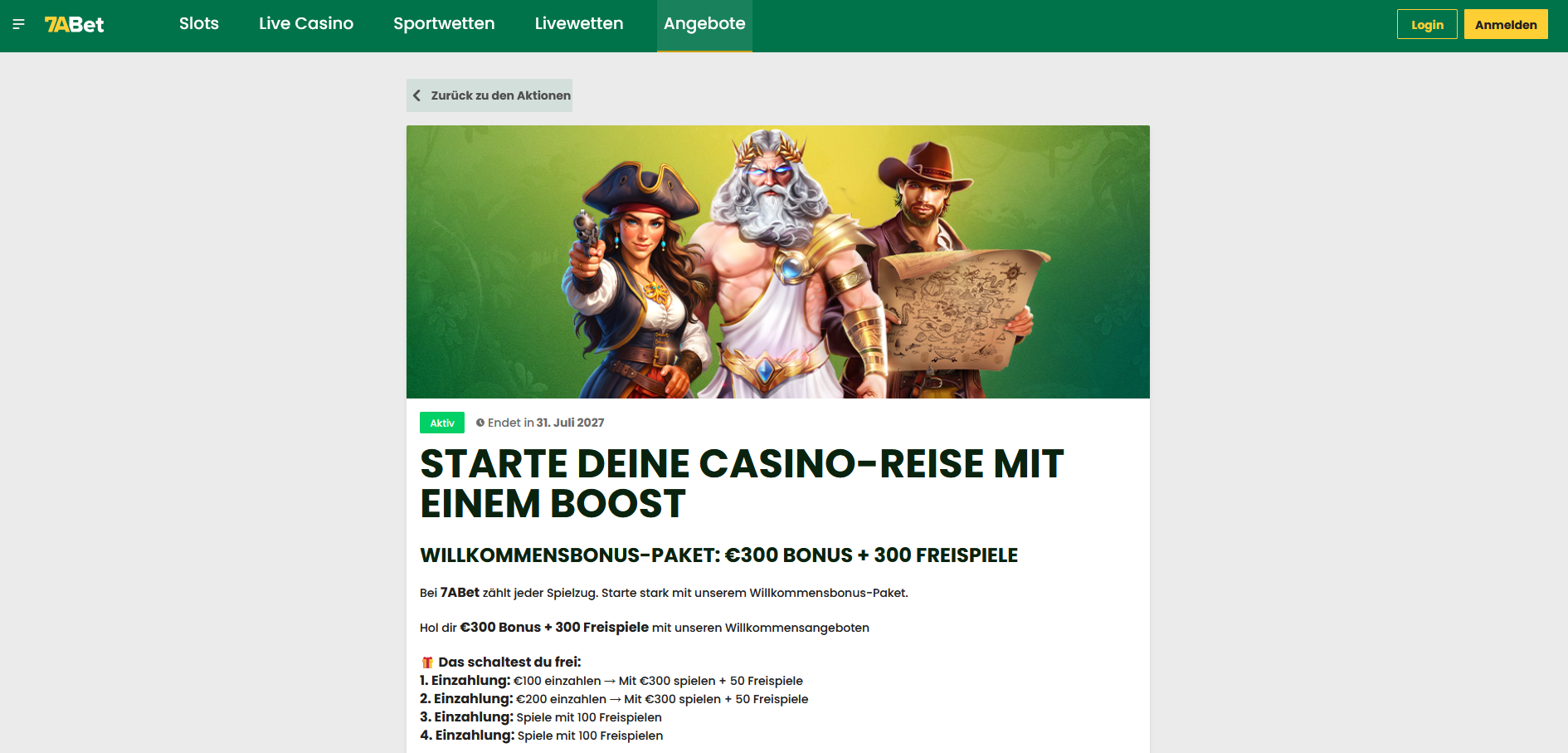 7abet Freespins